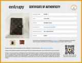Louis Vuitton Monogram Small Ring Agenda Pm Sd1225ocrde Entrupy Certificate