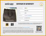 Bottega Veneta Chocolate Brown Intrecciato Leather Tote Bag Eb1225orxde Entrupy Certificate