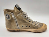 Golden Goose Francy Star Grey Suede Shoes Size It 39 Do1124lorde