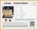 Hermes Birkin Hac 50cm Gold Epsom Palladium Duffle Bag Do1225lprxzde Entrupy Certificate