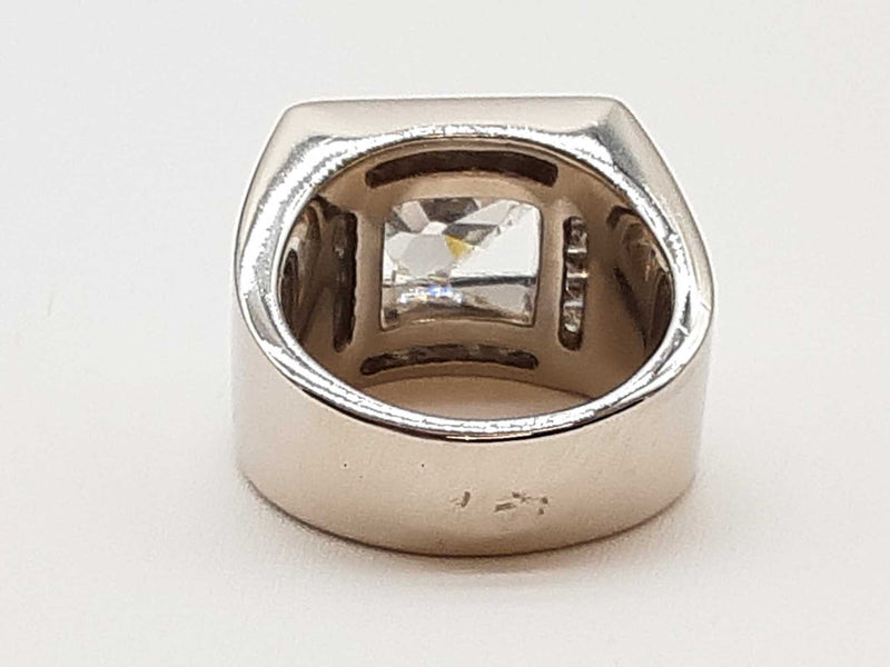 2.00 Cttw Diamonds 0.90 Platinum 50.1g Ring Size 8.75 Do0425wrxzde