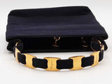 Salvatore Ferragamo Au-21 615 5 Blue Handbag Aa0826lzxsa