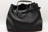 Tom Ford Black Leather Audrey Tote Bag Eb0926scrde
