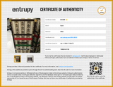 Gucci X Savoy Music 194058 "The R" Canvas Travel Wardrobe Trunk Do0124wrxzxde Entrupy Certificate