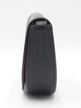 Salvatore Ferragamo Gancini City Crossbody Bag In Black Leather Fw0526lixdu