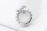 Pandora 925 Sterling Silver Floating Locket Pendant 4.1 Grams Eb1224wsa