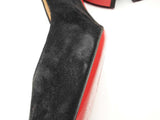 Christian Louboutin Miss Sab 55 Black Suede Pumps Size 37 Eb0426lxzsa
