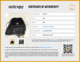 Fendi Mink & Leather Fringe Micro Baguette Crossbody Eb0126rxzde Entrupy Certificate