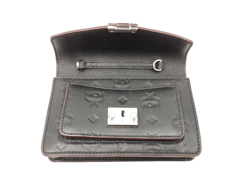 Mcm Patricia Visetos Leather Converible Crossbody & Belt Bag Fw0725lrzdu
