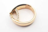 Diamond Approx. 1.14ctw Ring In 18k Yellow Gold 15.95 Grams Sz 4.5 Eb1023oxxzsa