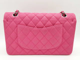 Chanel Classic Double Flap Pink Quilted Suede Cavier Shoulder Bag Do0825ixzxde