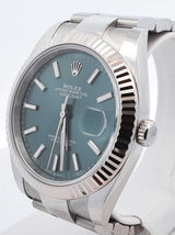 Rolex Datejust 41mm Steel Oyster & Green Ombré Self-winding Watch Fw0526lpxzxdu
