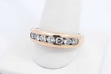 1.05cttw Diamond Ring In 14k Yellow Gold 7.1 Grams Size 10 Eb0126exzdu