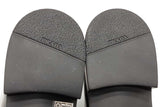Prada Black Leather Loafers Size 41.5 Eb0626loxde