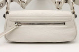 Balenciaga White Leather Le Cagole Sling Bag Eb0325cxzsa