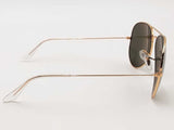 Ray-ban Rb3025aviator Gold Sunglasses With Case Aa0926wrsa
