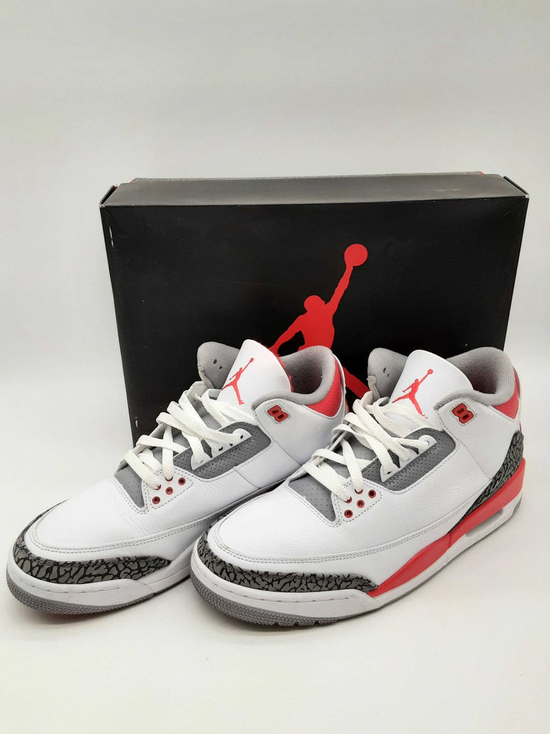 Nike Dn3707-160 Air Jordan 3 Retro Fire Red Shoes Size Us 12 Men Do1124rxde