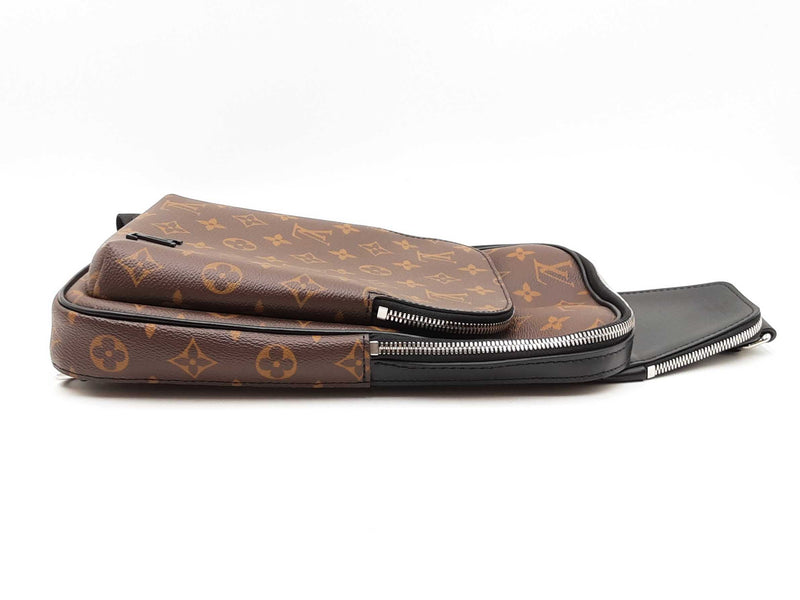 Louis Vuitton Avenue Sling Bag In Monogram Macassar Coated Canvas Fw1125irzdu