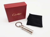 Cartier Pill Case Key Ring Stainless Steel Bag Accessory Do0725lxzde