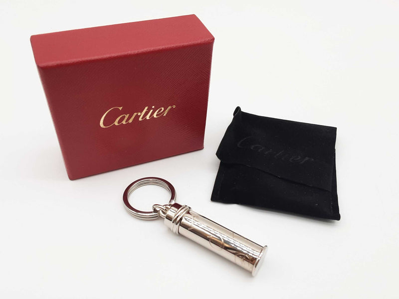 Cartier Pill Case Key Ring Stainless Steel Bag Accessory Do0725lxzde