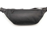 Louis Vuitton Monogram Shadow Black Leather Discovery Bum Bag Eb0526erxsa
