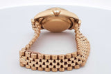 Rolex Lady Datejust 26mm 18k Yellow Gold Watch 69.8 Grams Eb0126irzxsa