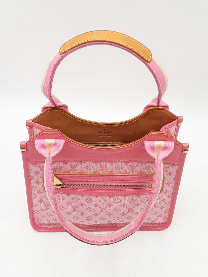 Louis Vuitton Sac Kathleen In Monogram Pink Canvas & Patent Leather Fw0925rxzdu