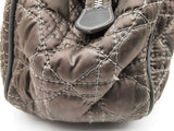 Christian Dior Cannage Quilted Gray Top Handle Satchel Bag Fw1224orxsa