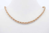14k Yellow Gold Wheat Chain Necklace 10.7 Grams 18.5 Inch Eb0326crxde