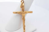 23k Yellow Gold Crucifix Pendant 8.6 Grams Eb0726rxzsa