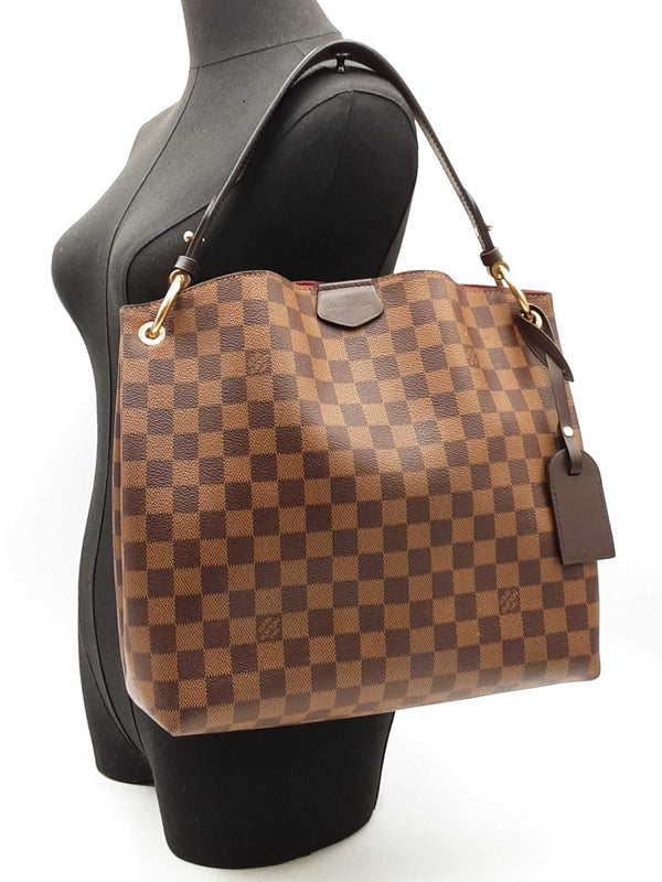 Louis Vuitton Graceful Pm In Damier Ebene Coated Canvas Fw1025izxdu