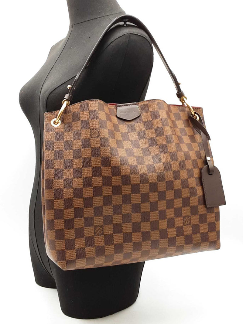 Louis Vuitton Graceful Pm In Damier Ebene Coated Canvas Fw1025izxdu