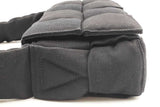 Bottega Veneta Black Canvas Intrecciato Padded Tech Cassette Bag Eb0426rxzsa