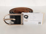 Gucci Micro Guccissima Black Leather Belt Size 110-44 Sd0426crde