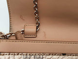 Mcm Metallic Rose Visetos Crossbody Wallet With Chain Eb0626lxzsa