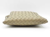 Bottega Veneta Mini Hop Bag In Travertine Green Intrecciato Leather Fw0326loxzdu