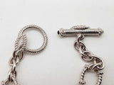 Judith Ripka Pale Yellow Citrine 0.925 Silver Chain Necklace 17.5 Do0426lorde