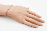 2.01 Cttw Lab-grown Diamond & 14k Gold Tennis Bracelet 4.7g 7 Inch Fw0326sxzdu