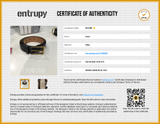 Gucci Black Leather Belt With Gold Tone Buckle Size 90/36 Eb0226lxzde Entrupy Certificate