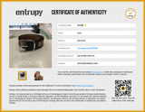 Gucci Beige Canvas Guccissima Belt Brown Belt 80-32 Sd0126lpzdu Entrupy Certificate