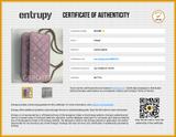 Chanel Wallet On Chain In Pink Diamond-quilted Caviar Leather Fw0825wzxzdu Entrupy Certificate