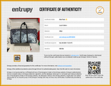Louis Vuitton X Chapman Monogram Brothers Keepall Bandouliere 55 Aa1225oozxsa Entrupy Certificate