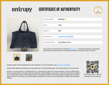Prada Canapa Denim Tote Bag Eb0326ocrdu Entrupy Certificate