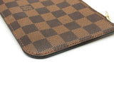 Louis Vuitton Damier Ebene Wristlet Pochette Eb0426lxzde