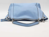 Michael Kors Dakota Medium Leather Shoulder Bag Blue Aa0726orsa