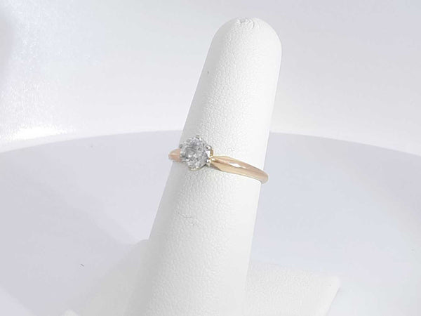 0.50 Cttw Diamond 14k Yellow Gold Ring 2 Grams Size 6 Aa0725oorsa