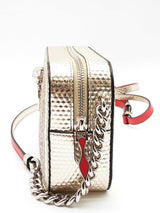 Christian Louboutin Rubylou Mini Glitter Cubiste Crossbody Lh1024wrxde