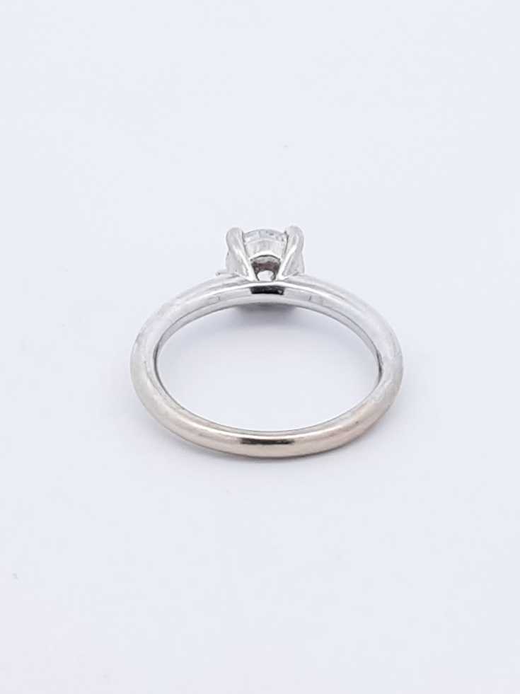 1.05 Cttw Lab Grown Diamond & 14k Solitaire Ring Size 5.5 Fw0225pcrdu
