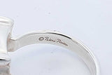 Tiffany & Co. Paloma Picasso Sugar Stacks Ring 925 Silver 6g Size 5 Eb0926worde