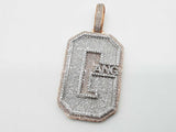 20.23 Cttw Natural Diamonds 10k Rose Gold 143.2g "Gang" Pendant Do0726exzxde